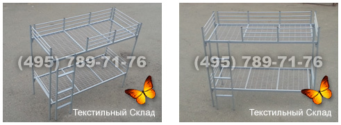 Кровать "Комфорт" с ограждением 2-го яруса и лестницей Кровать "Комфорт" с ограждением 2-го яруса и лестницей